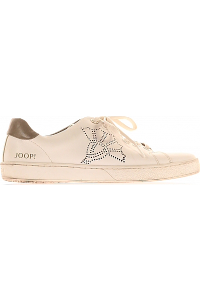 JOOP! Dětské Boty Kožené Bílé Second hand Vel.  36