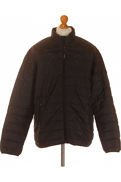JACK & JONES Prošívaná Pánská Bunda Černá Vel. XL