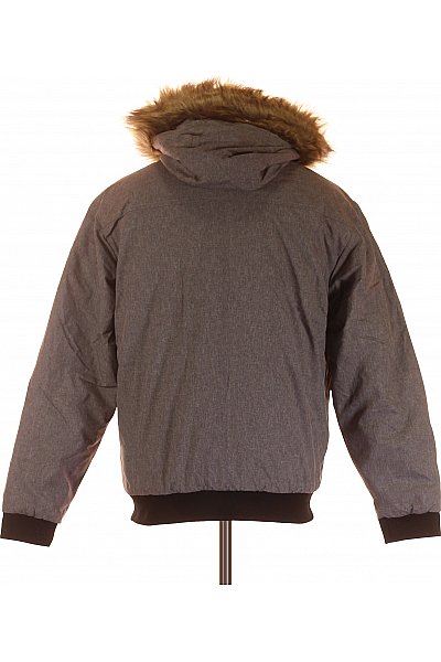 JACK & JONES Zimní Pánská Bunda Šedá Outlet Vel.  M