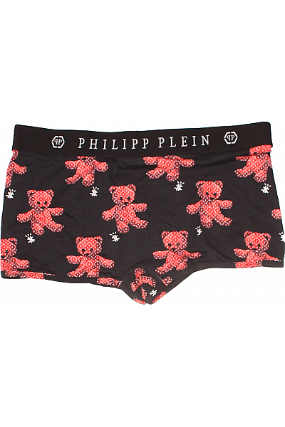 PHILLIP PLEIN Pánské Spodní Prádlo Černé Vel. XL