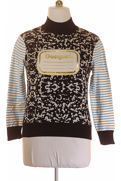 DESIGUAL Dámský Rolák Barevný Outlet Vel.  L