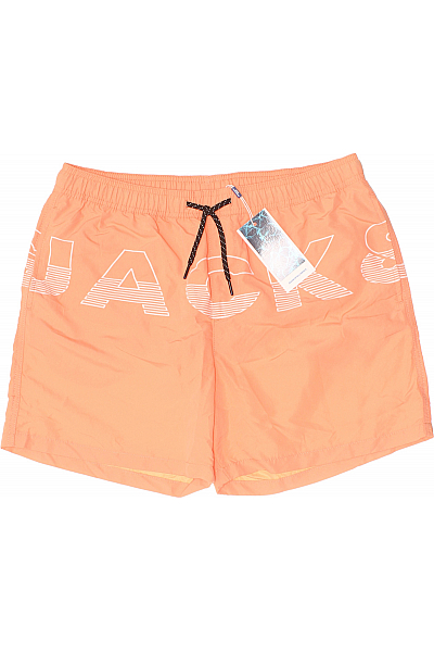 Pánské Kraťasy Oranžové JACK & JONES Vel. L