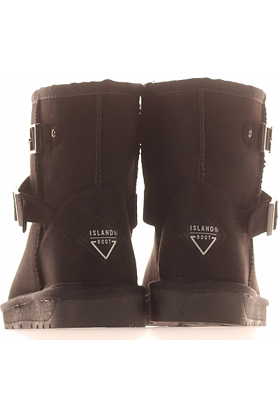 Dámské Válenky Černé Island Boot Outlet Vel. 38