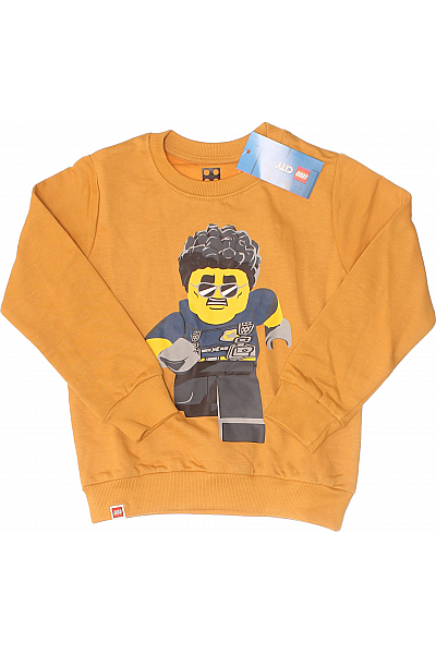 Lego Chlapecká Mikina Žlutá
