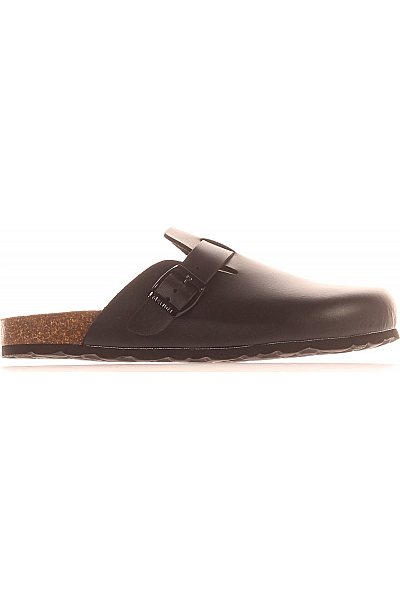 Dámské Boty Kožené Černé Mandel Sandals Vel. 40