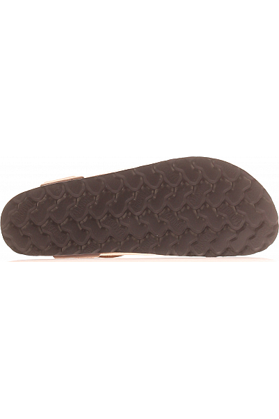 Dámské Boty Kožené Hnědé Mandel Sandals Vel. 40
