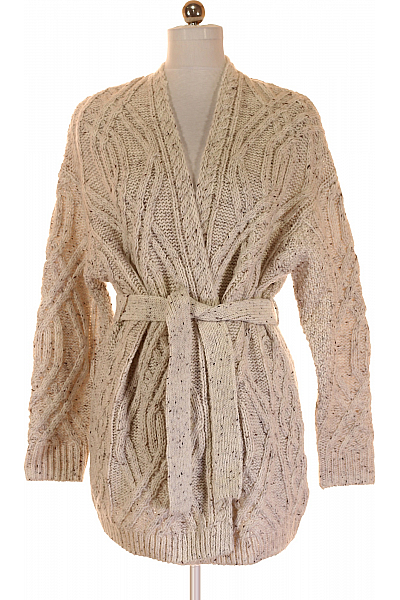 Dámský Cardigan Chybí štíteý Šedý Oui Outlet