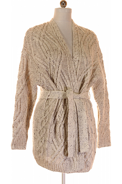 Dámský Cardigan Chybí štíteý Šedý Oui Outlet