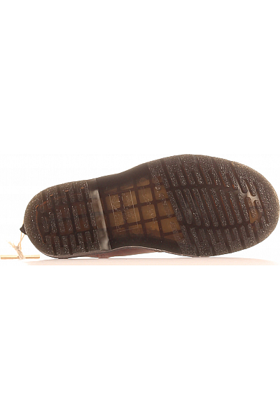 Dámské Boty Kožené Hnědé Dr.Martens Outlet Vel. 37
