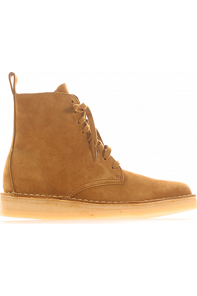 Clarks Dámské Kotníkové Boty Hnědé