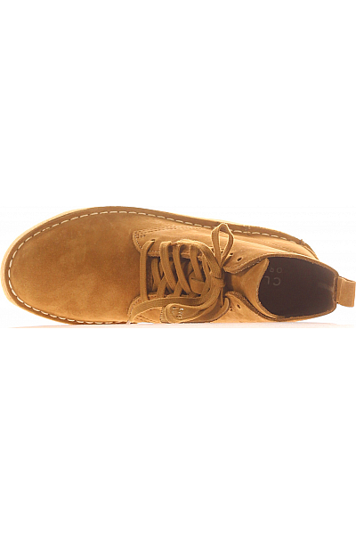 Clarks Dámské Kotníkové Boty Hnědé