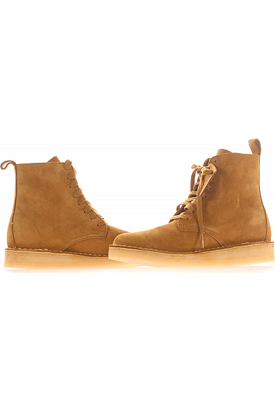 Clarks Dámské Kotníkové Boty Hnědé