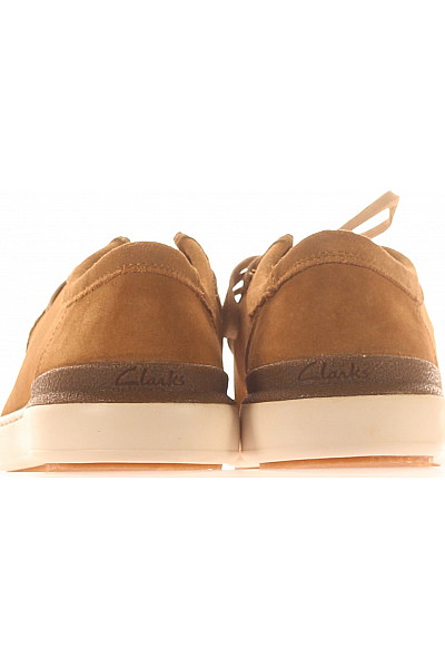 Clarks Pánské Polobotky Kožené Hnědé Vel. 44
