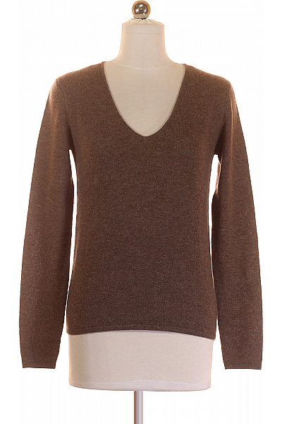 Pletená Halenka Kašmírová Šedá PERFECT CASHMERE Vel.  S