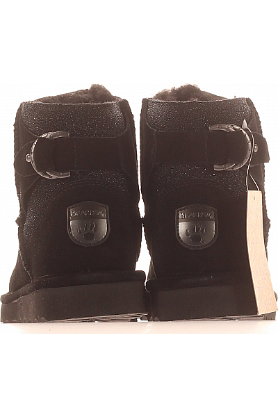 Dámské Boty Kožené Černé Bearpaw Vel. 39
