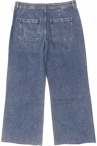 Bootcut Dámské Džíny Modré MANGO Vel.  46