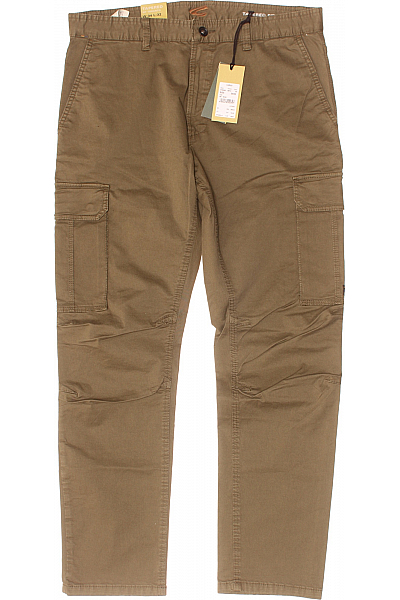 Camel Active Pánské Kalhoty Kapsáče Khaki Outlet Vel. 32/34