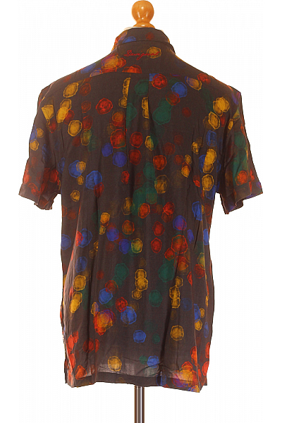 DESIGUAL Pánská Košile Modrá Vel.  XL