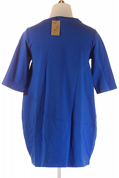  Mikinové Šaty Modré Be Wear Vel. XXL