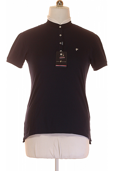 Dámské Polo Tričko Modré Denim Culture Vel.  XL