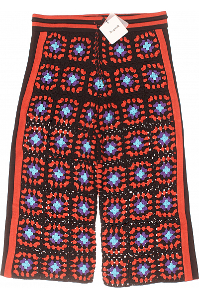 DESIGUAL Dámské Kalhoty Letní Barevné Vel.  XL