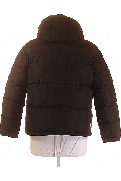 TOMMY HILFIGER Pánská Bunda Černá Second hand Vel. XL
