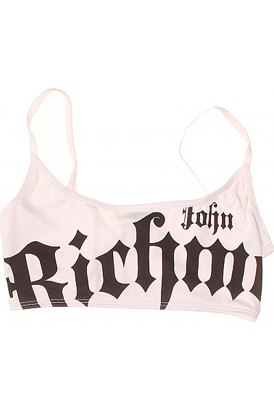 John Richmond Dámské Tílko Bílé Vel. XS