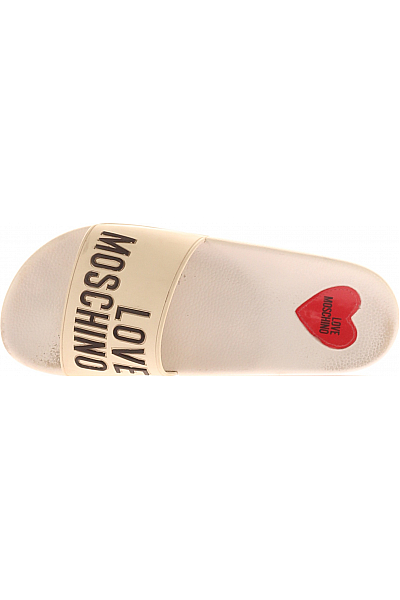 MOSCHINO Dámské Boty Bílé Vel. 39