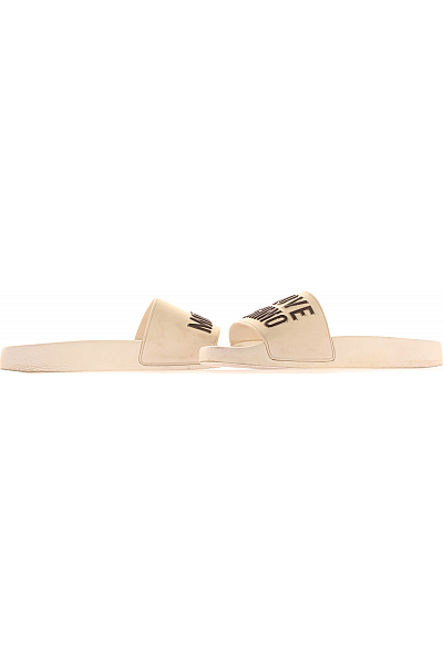 MOSCHINO Dámské Boty Bílé Vel. 39