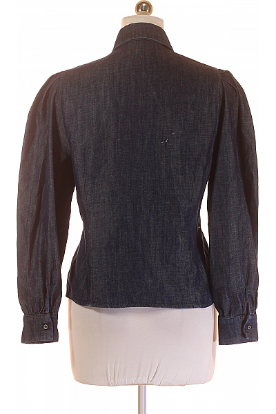 Riflová Dámská Košile Modrá Max Mara Second hand Vel.  42