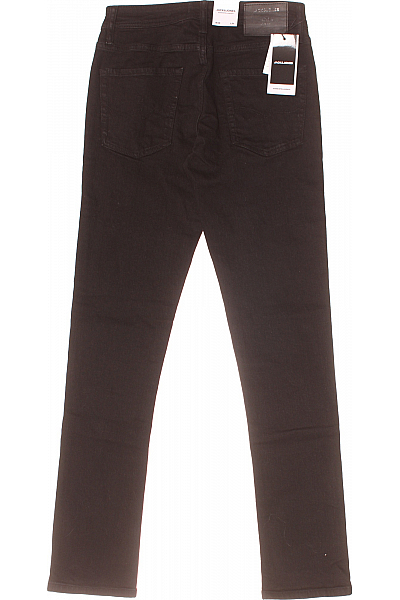 JACK & JONES Pánské Rovné Džíny Černé Vel.  29/34