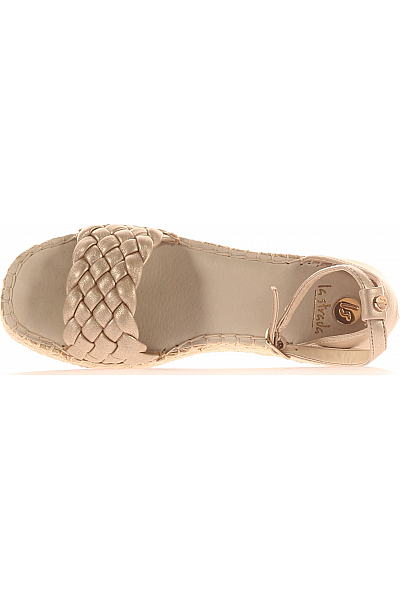 Dámské Espadrilky Zlaté La Strada Vel. 37