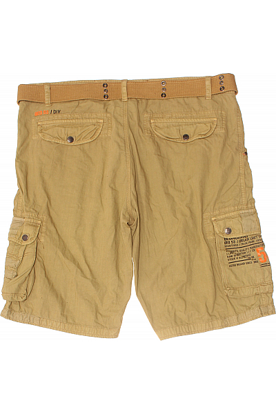 Pánské Kraťasy s Kapsami Khaki Second hand