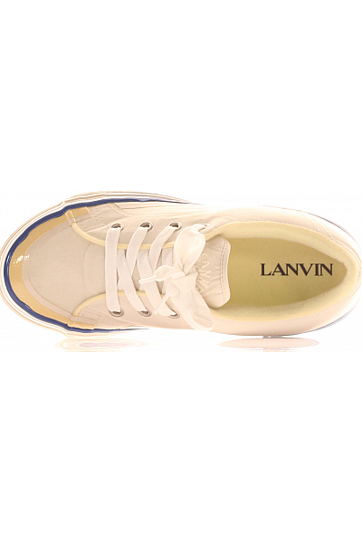 Pánské Boty Bílé LANVIN PARIS Vel. 45