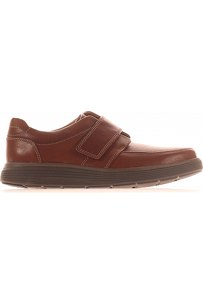Clarks Pánské Polobotky Kožené Hnědé Vel. 44