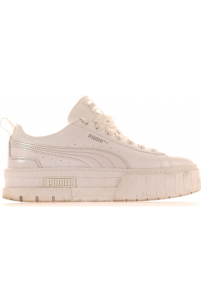 Dámské Boty Bílé Puma Second hand Vel.  39