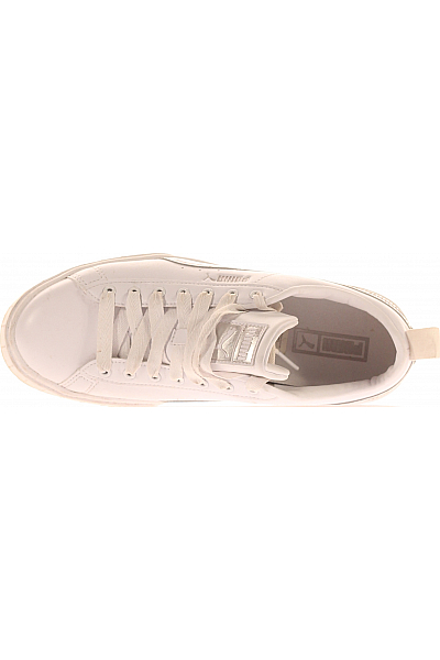 Dámské Boty Bílé Puma Second hand Vel.  39