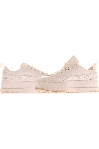 Dámské Boty Bílé Puma Second hand Vel.  39