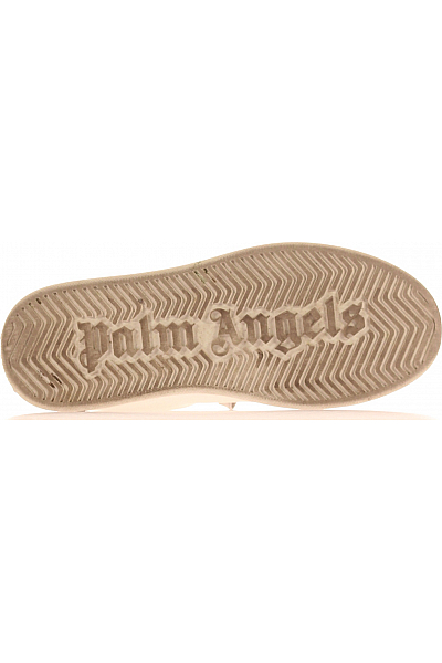Dětské Boty Kožené Bílé Palm Angels Second hand Vel.  36