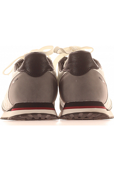 U.S.POLO ASSN. Pánské Boty Bílé Second hand Vel.  44