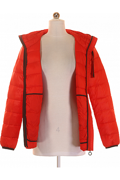 Esprit Zimní Dámská Bunda Červená Second hand Vel. XS
