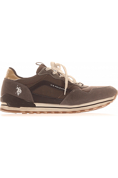 Pánské Tenisky Kožené Barevné U.S.POLO ASSN. Vel.  45