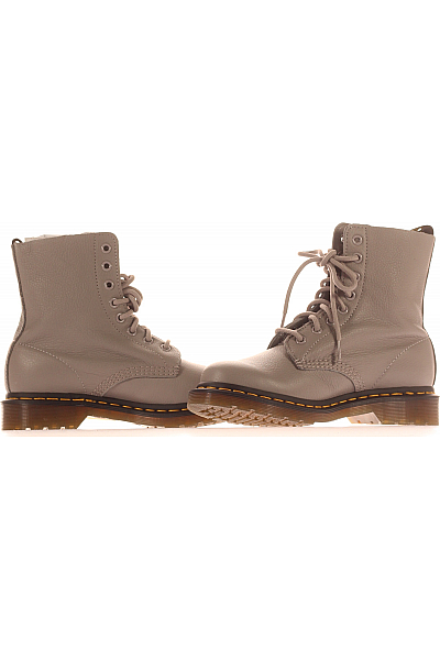 Dr.Martens Dámské Kotníkové Boty Kožené Šedé Vel. 38