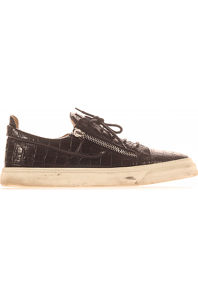 ZANOTTI Pánské Boty Černé Vel. 44