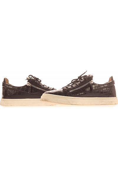 ZANOTTI Pánské Boty Černé Vel. 44