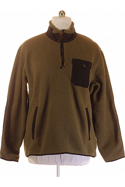 Pánská Mikina Khaká Ralph Lauren Second Hand Vel.  XL