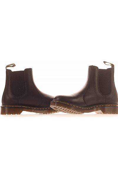 Dámské Kotníkové Boty Kožené Černé Dr.Martens Vel. 40