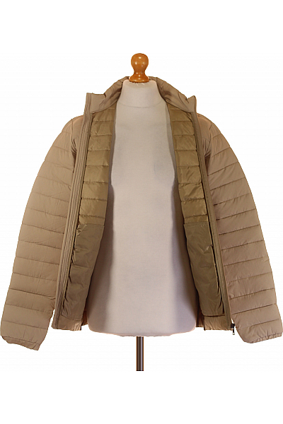Prošívaná Pánská Bunda Béžová JACK & JONES Vel. M