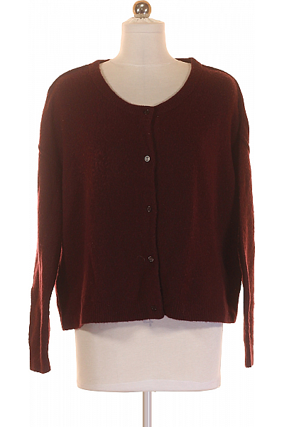 Dámský Cardigan Vínový American Vintage Vel. XS/S