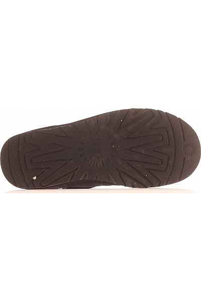 UGG Dámské Válenky Kožené Černé Second hand Vel.  38